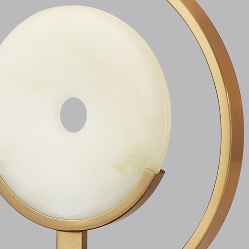 精选新中式客厅台灯大理石样板房酒店G设计师书房灯简约轻奢卧室