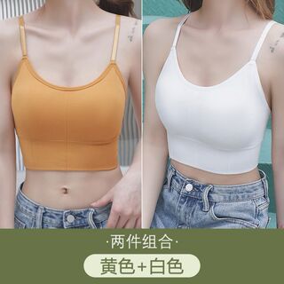 内衣女高中生束胸美背心吊带文胸运动学生小胸聚拢夏季薄款少女裹