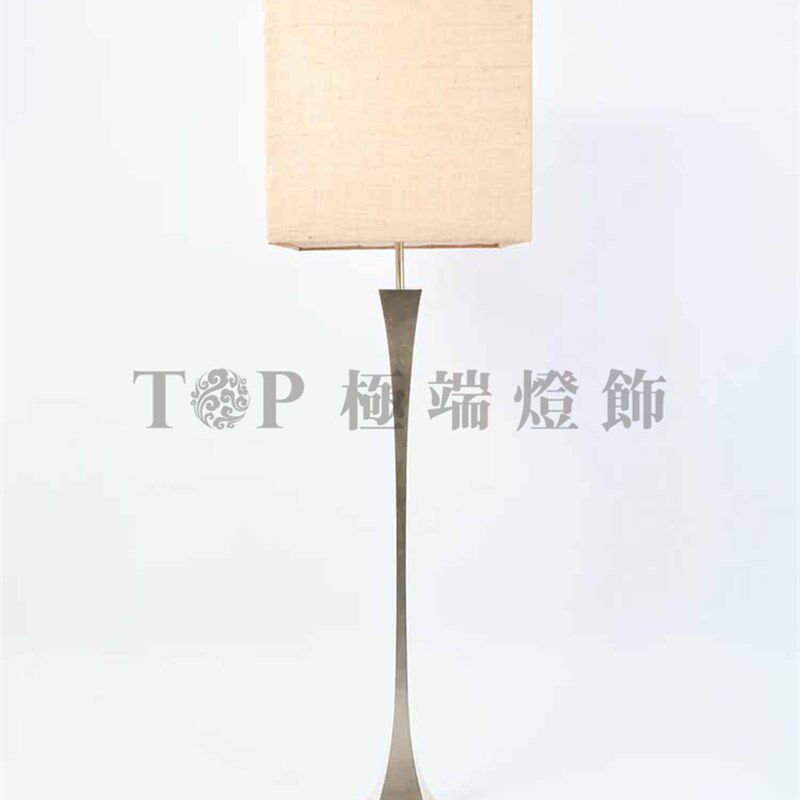 优选设计师棱角几何金字塔落地灯茶楼别墅车I展厅Capricorn定制布