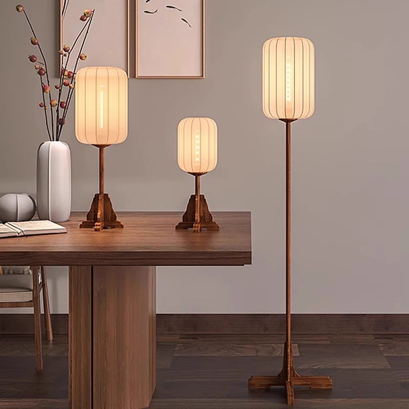 优选新中式落地灯禅意茶室复古高级感设计师民宿卧X室床头氛围灯