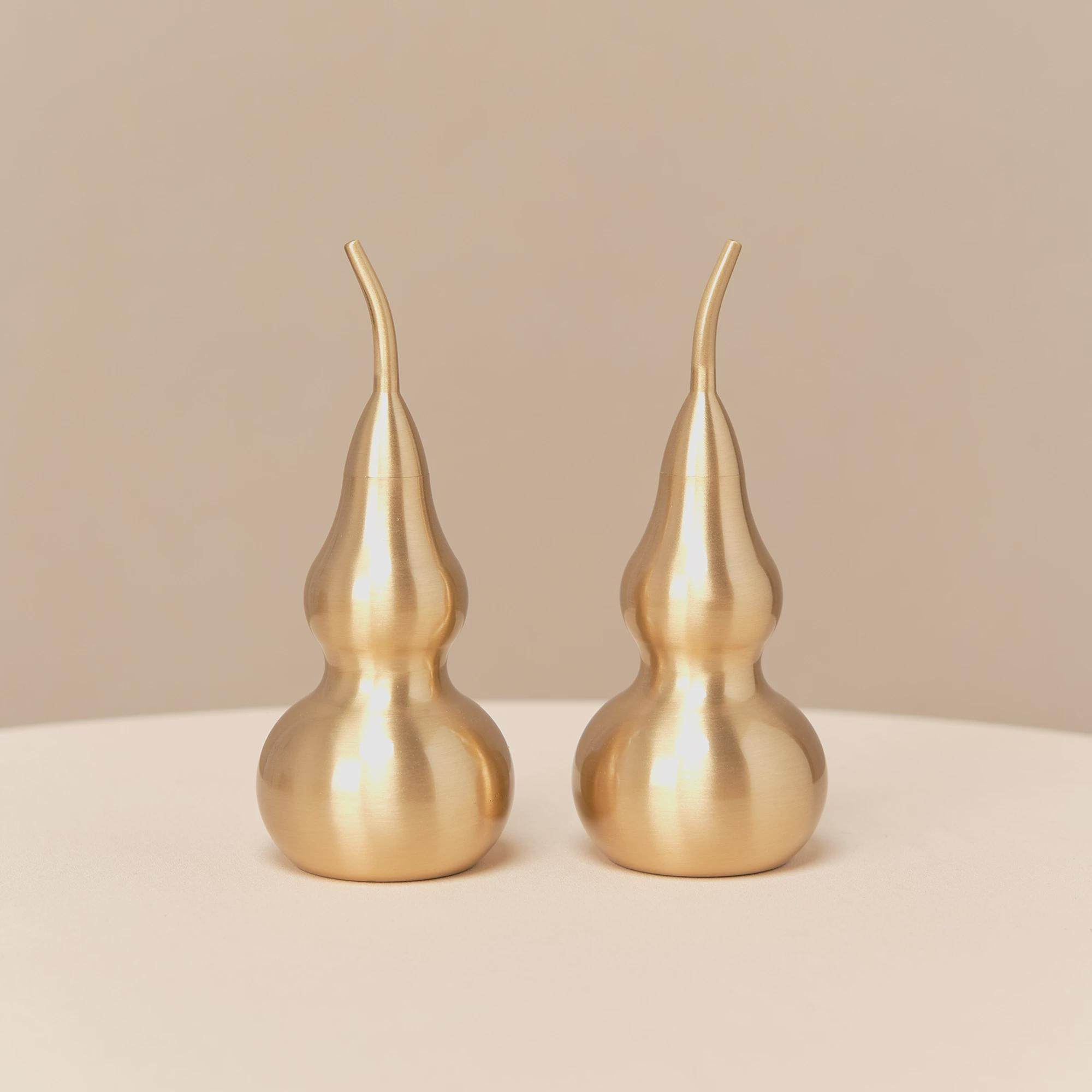 优选逅里Hollihoom 黄铜葫芦摆件 博古架装饰书房茶台布置新中式,家居饰品,国学摆件,淘宝优惠券,粉丝福利购,淘宝优惠卷