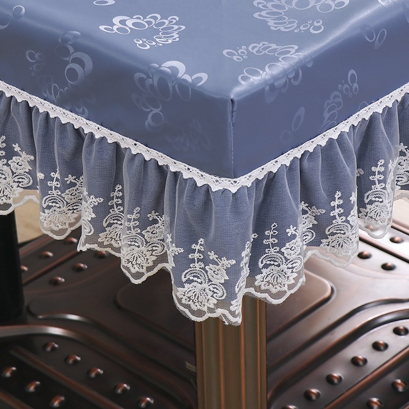 优选桌布欧式防水防油防烫免洗酒店饭店餐厅M家用长方形餐桌布台