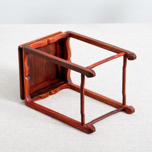 优选红木小花几实木雕刻工艺品摆件底座中式仿古花盆花.瓶置物架