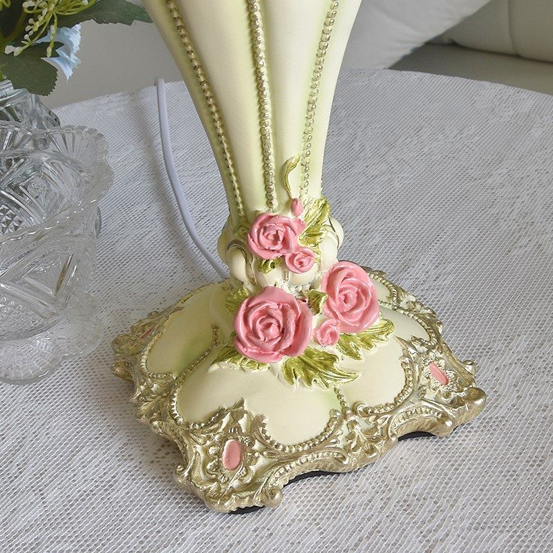 优选法式田园欧式台灯卧室床头y灯ins公主少女心女孩浪漫温馨创意