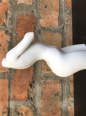 优选人体躯干人k物雕像品石膏摆件家居客厅玄关装饰品