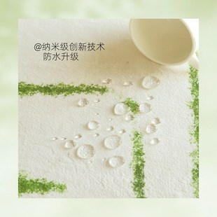 免洗可擦卧室床边轻奢高级防水防污沙 精选地毯客厅绿色2025r新款