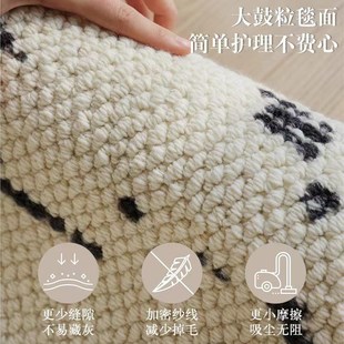 现代大宅法式 精选瑞士雪松羊i毛地毯客厅新款 简约客厅轻奢高级卧