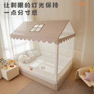 家用夏季 精选儿童防m摔蚊帐新款 床帘床幔床上帐篷防蚊树屋