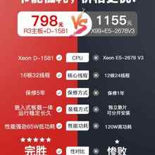 专用火神革命D1581至强X79 X99主板cpu套装2680v2台式机电脑2678v