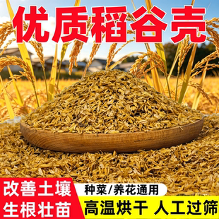 农家鲜稻壳谷壳宠物垫料酿酒醋辅料枕头填充花草营养土拌土批发