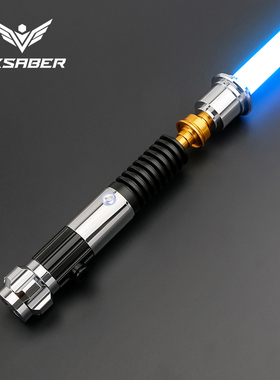 CXSABER星球大战光剑打光像素款金属手柄可实战对决激光剑玩具COS