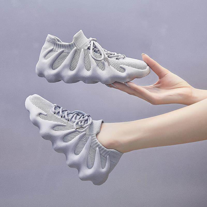 正货情侣款网鞋椰子鞋女2024夏季健身透气薄款八爪鱼火山袜子运动