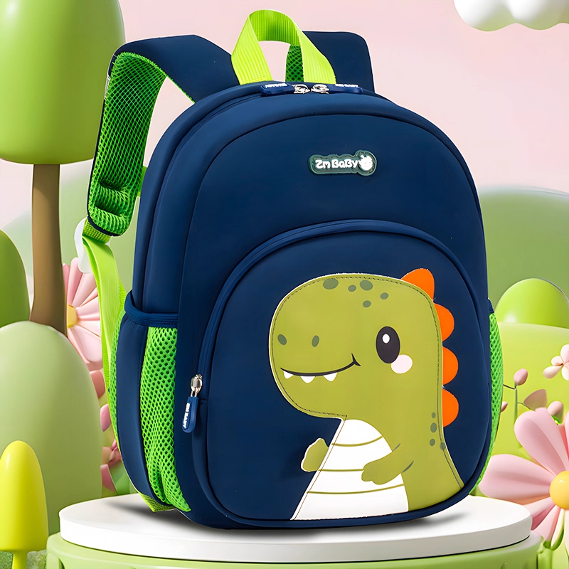 儿童书包男童2025新款幼儿园书包男孩入学宝宝恐龙防走失背包3岁6