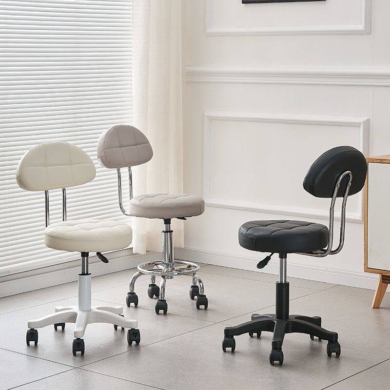 2025滑轮椅美容凳爆款美容院专用美发美甲理发店化妆椅旋转可升降