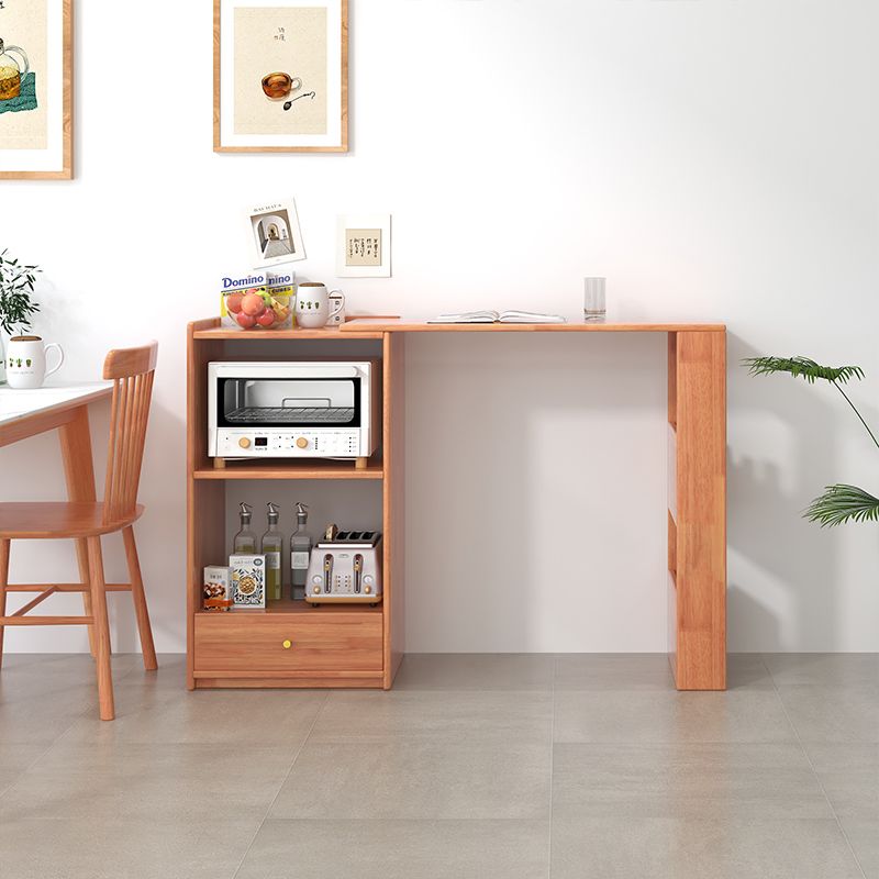 2025新实木折叠吧台桌椅