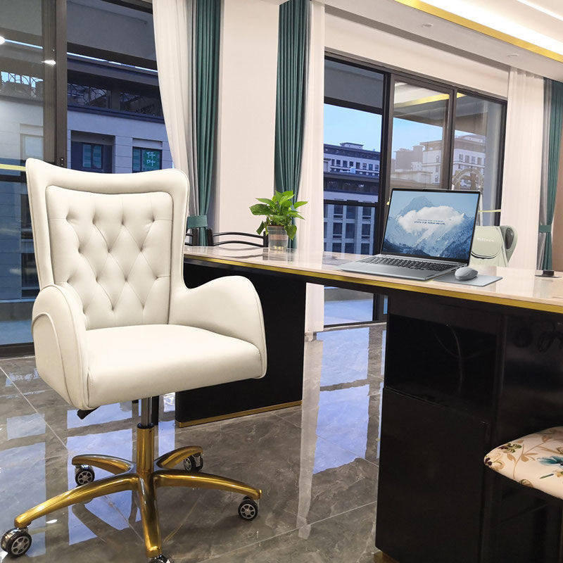 2025轻奢电脑椅家用舒服久坐升降转椅化妆椅宿舍学生靠背座椅办公