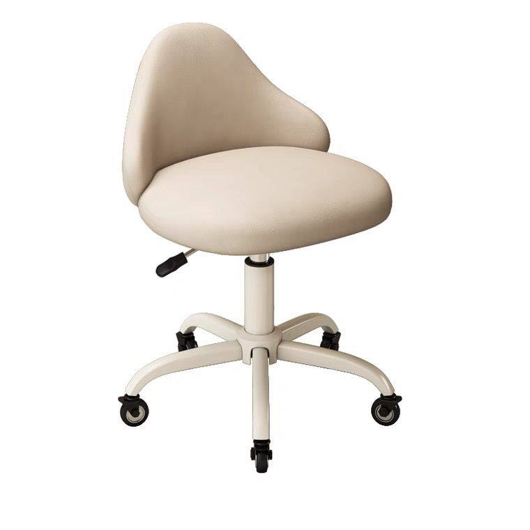 2025靠背椅美容院专用凳美容凳子理发店升降椅旋转滑轮美发大工凳