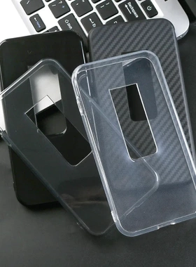 适用三星Galaxy 5G Mobile Wifi SCR01透明tpu碳纤维黑色保护壳