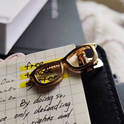 mixsilk精致小巧手账书签夹子