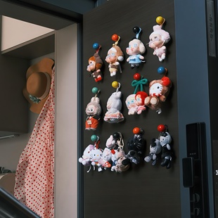 盲盒展示置物架多巴胺挂钩适用于星星人泡泡玛特系列娃娃展示上墙