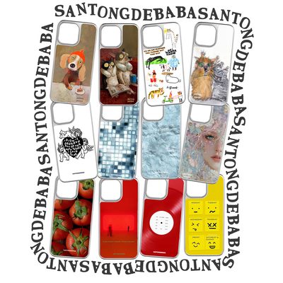 三筒的爸爸【热卖合集】iphone17promax手机壳电镀银边原创小众设计感适用苹果16promax/15/14/13软边硬壳