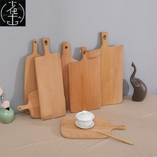 Kitchen Wooden Chopping Blocks Beech Pizza面包 Cutting Board