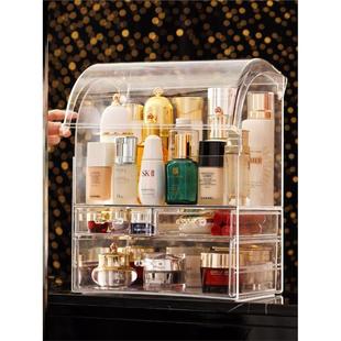 Portable Transparent Makeup Organizer Storage Box Acrylic 1