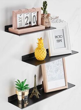 FloatingBathroom Shelves non Drilling Storage免打孔置物架