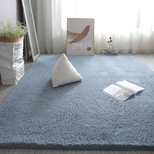 Floor Soft Bedside Velvet Rugs Room Carpet Living Lamb Mat