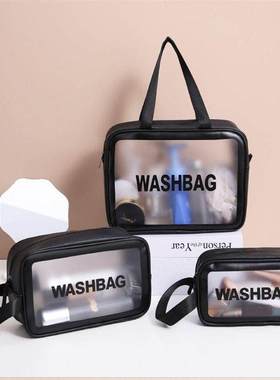 Portable Travel Wash Bag Female Transparent Waterproof Makeu