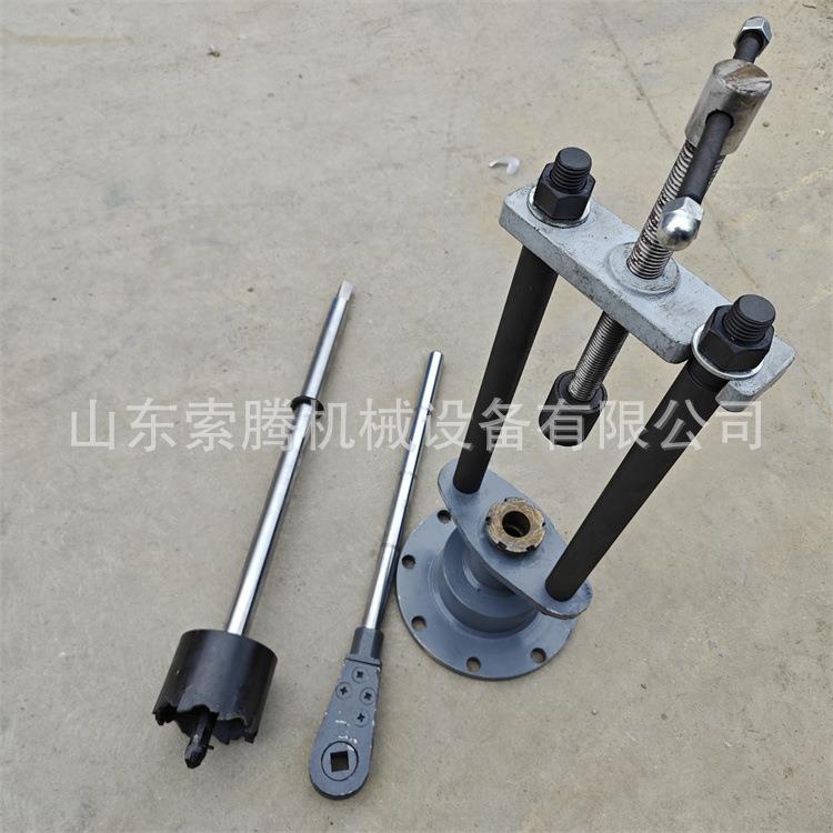 不停水打孔机厂家 自来水管道便携带压开孔器 DN50-200球墨铸铁管