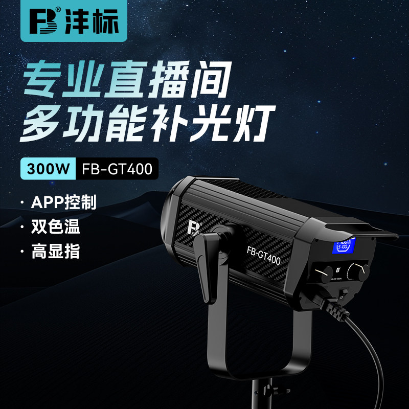 沣标300W摄影灯200W直播柔光球
