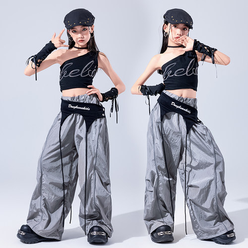 女童爵士舞蹈服装六一演出