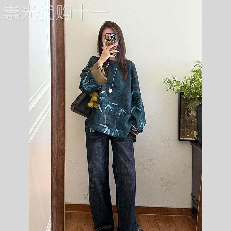 新中式女装国风上衣禅意高端精致唐装衬衫外套小衫女2025秋季新款