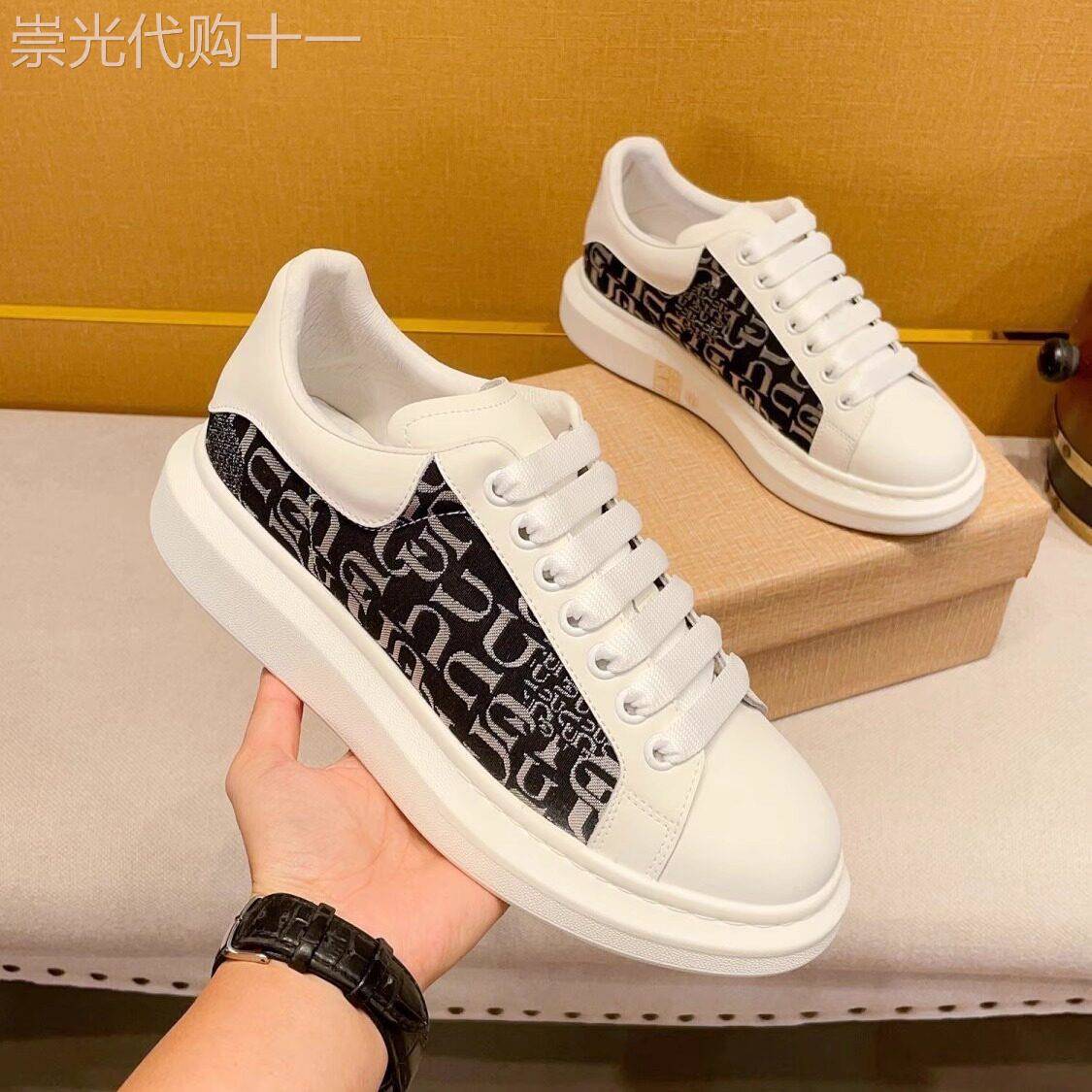 韩国专柜时尚轻奢板鞋潮牌设计休闲鞋百搭休闲小白鞋简约舒适男鞋