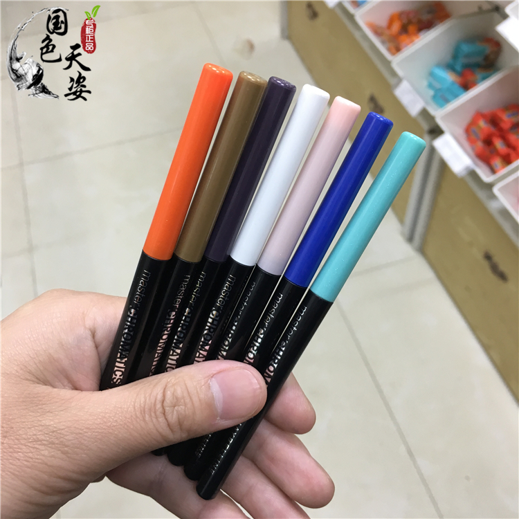 美宝莲柔滑炫彩防水不脱妆眼线笔