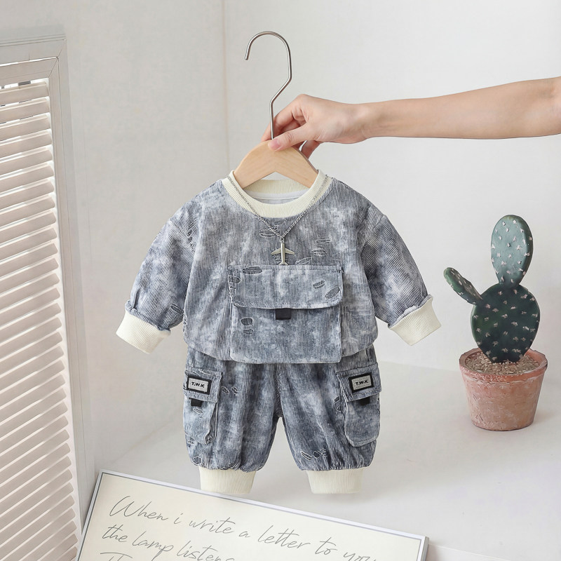 男童春季卫衣两件套2026新款儿童洋气运动套装1一3岁男孩休闲衣服,童装/婴儿装/亲子装,套装,淘宝优惠券,粉丝福利购,淘宝优惠卷