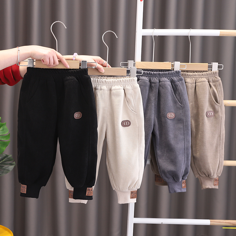 男童裤子2025新款儿童休闲裤1一3岁宝宝宽松小孩运动卫裤婴儿长裤