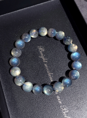 小王子星球拉长石情侣手链