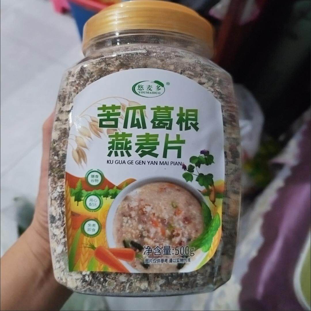 悠麦多忧喜家苦瓜葛根燕麦片黑麦片芹菜糖尿人早餐中老年营养免煮