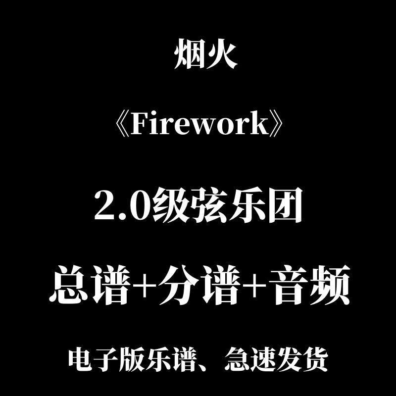 2.0级弦乐合奏 《Firework》烟火 总分谱mp3