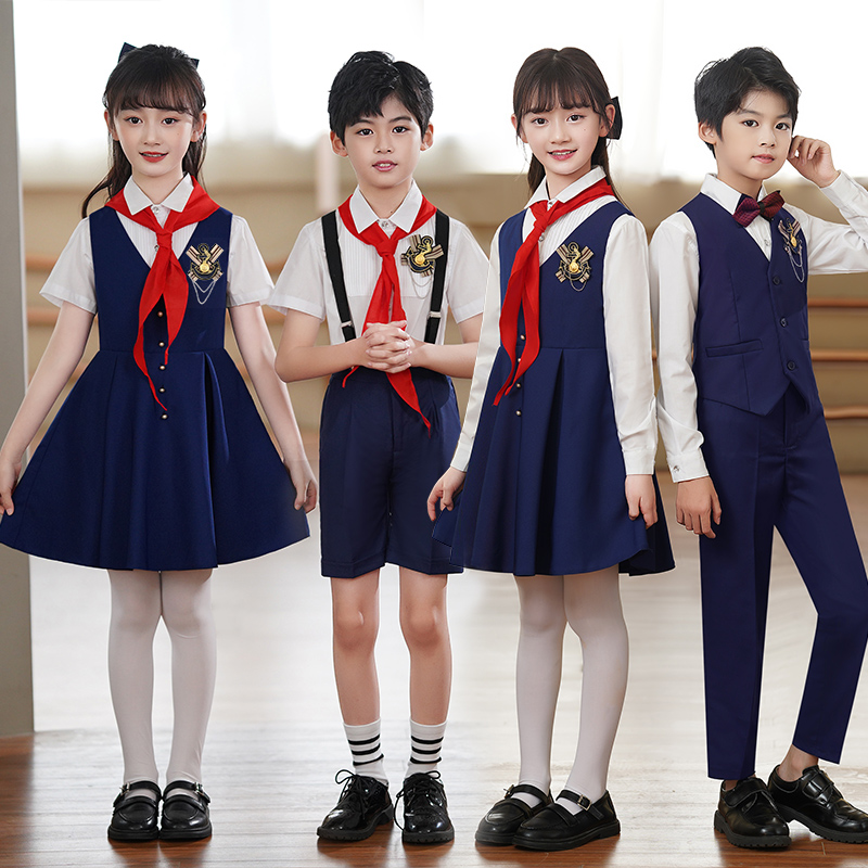 元旦儿童合唱演出服小学生