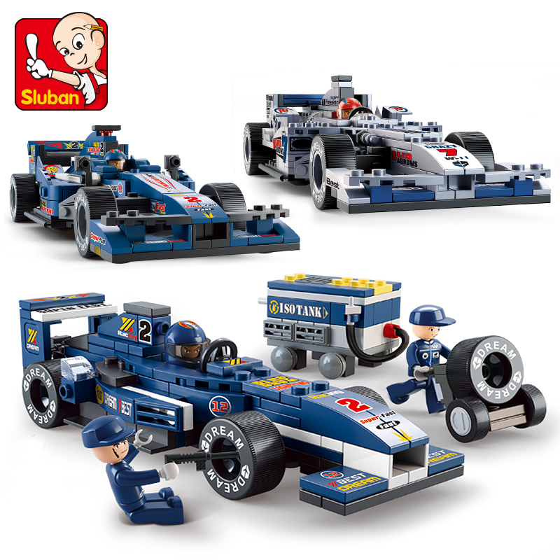 小鲁班积木中国玩具拼装F