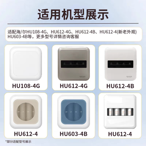适用于海尔净水器滤芯HU612-4/603-4B/HU102-5超滤净水机通用滤网