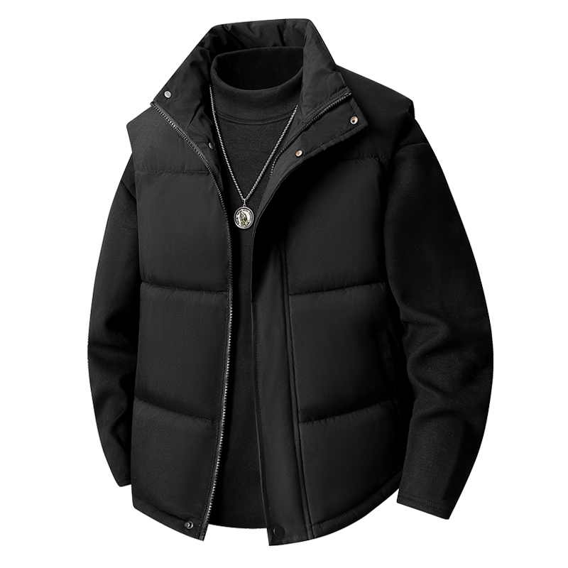 羽绒棉服马甲男秋冬季马夹外套