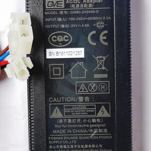 24V 4A两孔GM80-240400-D双线电源GVE AC/DC Adapter电源适配器