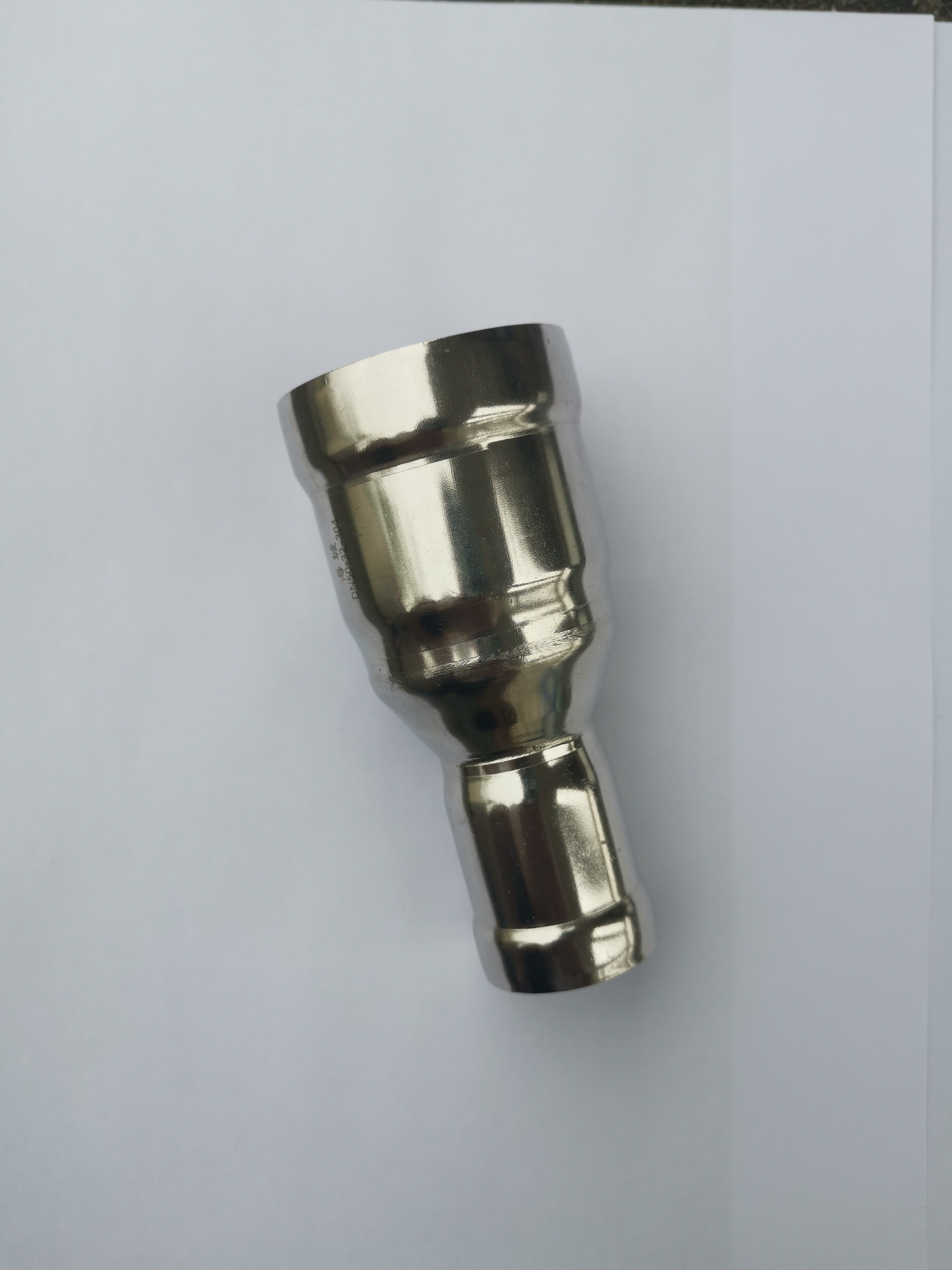 304薄壁不锈钢水管配件环压式卡压管件异径直接大小头共同铭仕