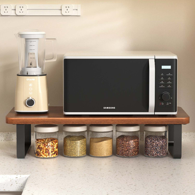 厨房台面置物架微波炉烤箱支架