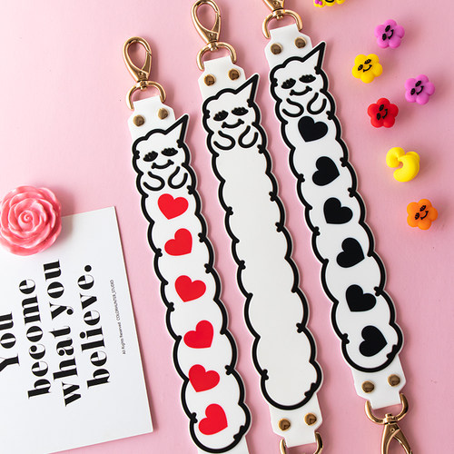 软硅胶睡宝爱心硅胶手提带