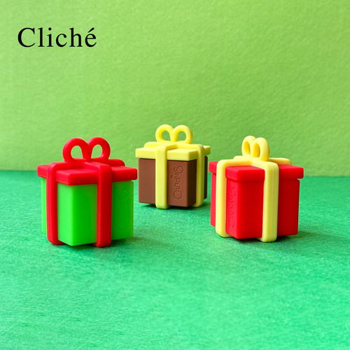 CLICHE原创硅胶小礼盒手机饰品